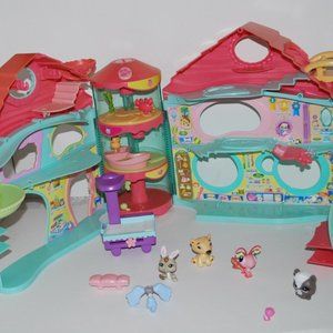 Littlest Pet Shop LOT✿ BIGGEST LITTLEST PET SHOP PLAYSET✿ ACCESSORIES✿other toys